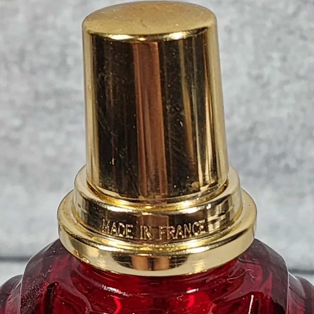 Vintage Lampe Berger Caroline Red Fragrance Lamp Catalytic Diffuser France